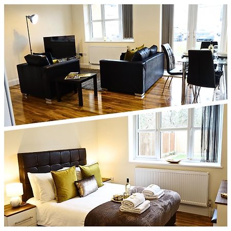 Lux Airport Haven: 2-Bed Apartment with Free Parking Ashford  Exterior photo